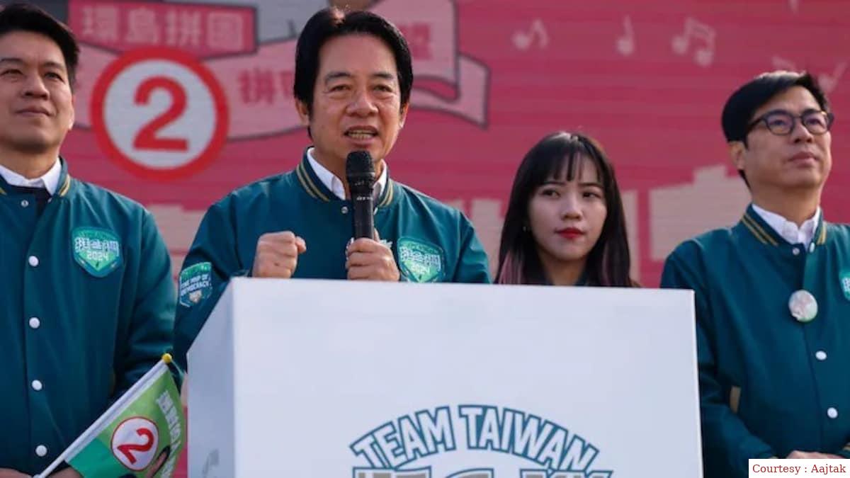 William Lai won the presidential election in Taiwan