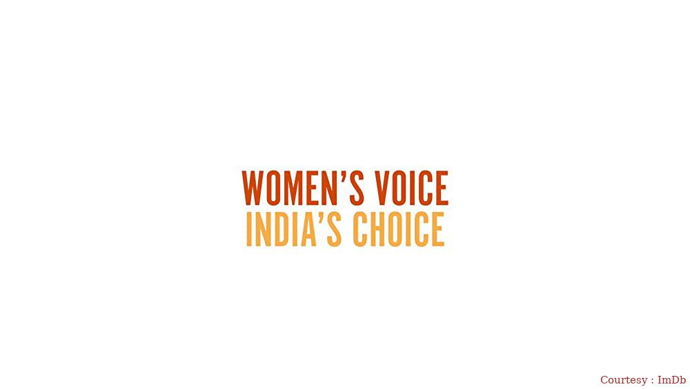 Women's Voice - India's Choice