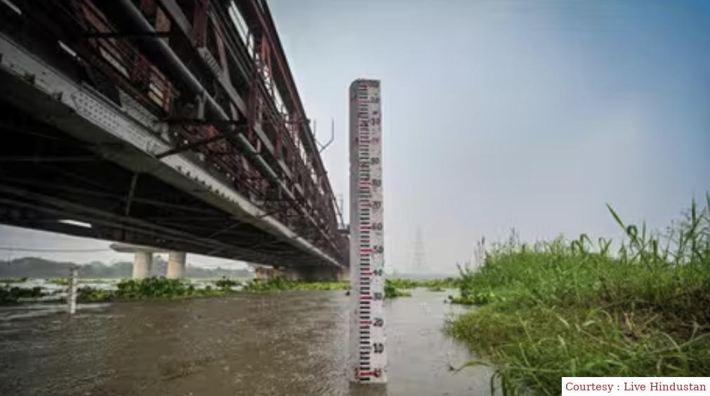 Yamuna water level in Delhi crosses 206 meters, orange alert issued after seeing the risk of flood