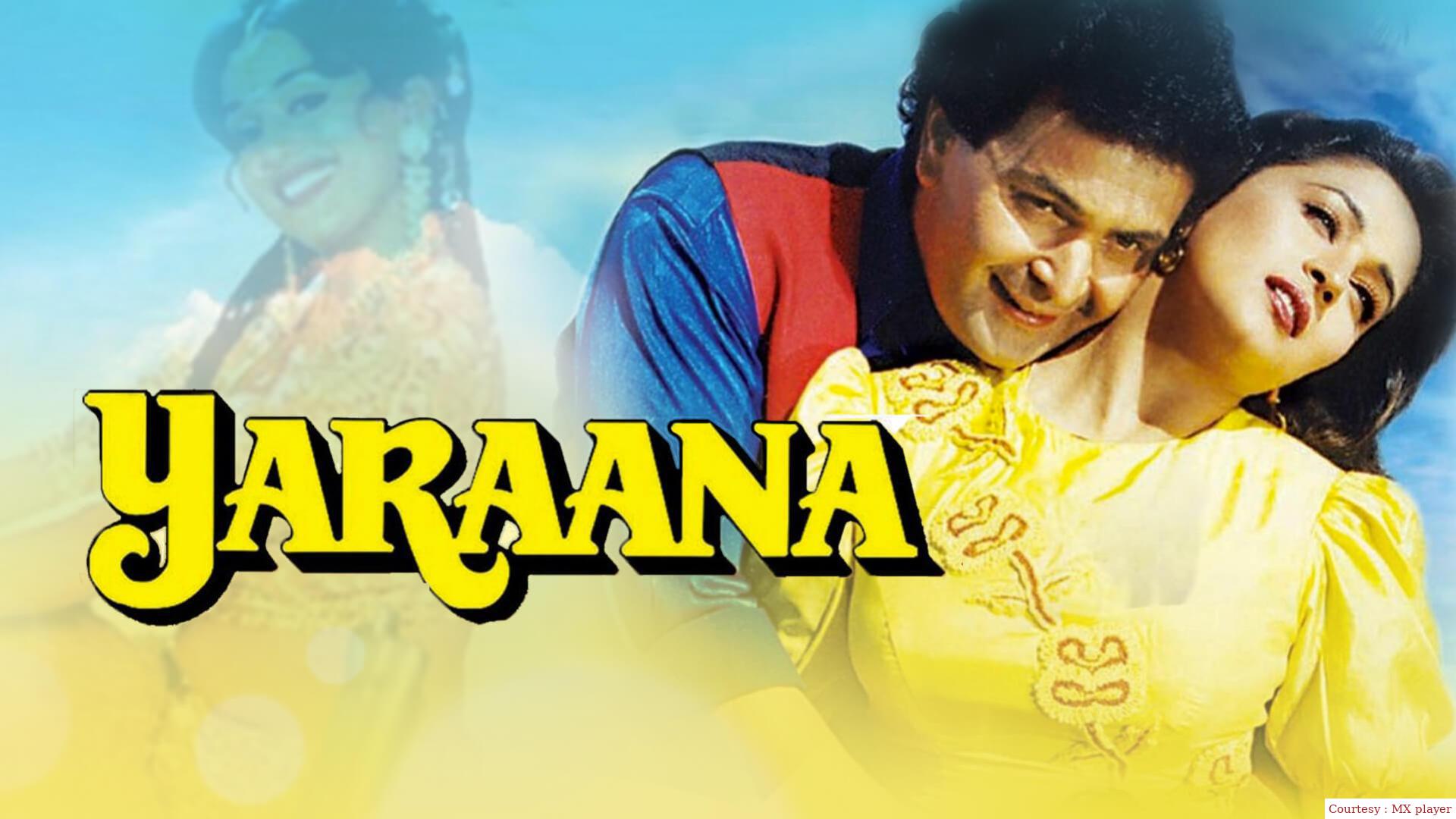 Watch Free  Yaraana Full Movie Online