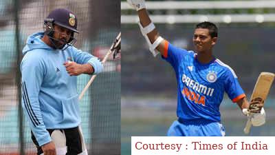 Yashasvi Jaiswal broke the 13 -year -old Rohit Sharmas T20I record.