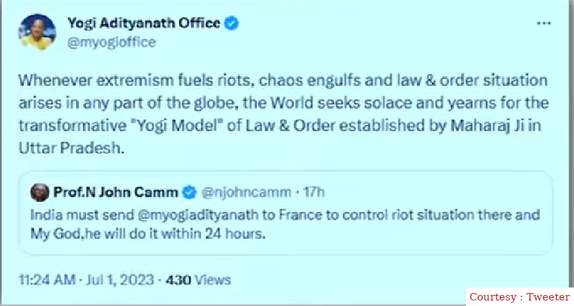 Yogi jis demand for bulldozer intensified in France.