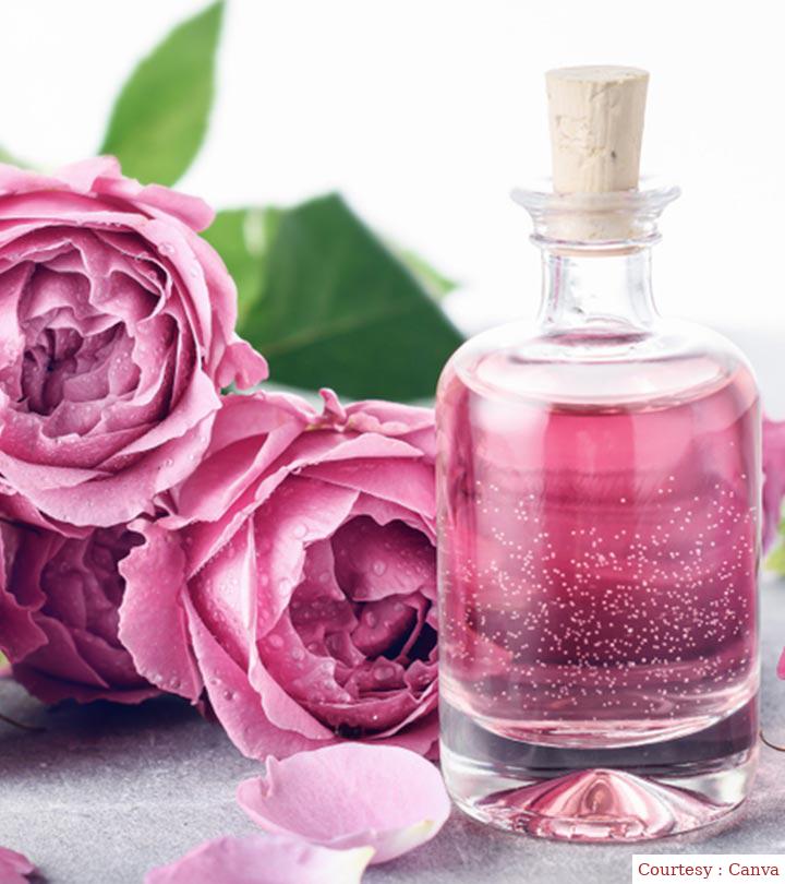You can get impeccable beautiful skin from rose water