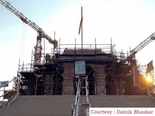 अयोध्या : 22 जनवरी को होगी राम मंदिर की प्राण-प्रतिष्ठा, प्राण प्रतिष्ठा समारोह से सम्बंधित बैठक।