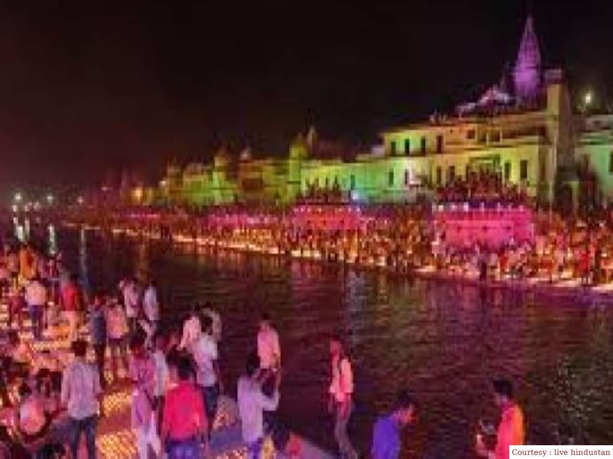अयोध्या : प्राण प्रतिष्ठा समारोह सरयू नदी की धारा के बीच होगा लाइव।