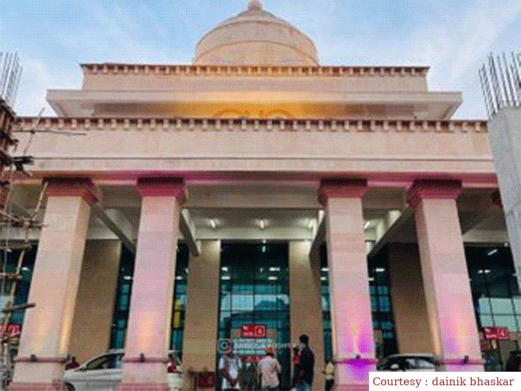 अयोध्या : 600 करोड़ रुपए की लागत से कैंट स्टेशन को भव्य बनाने की तैयारी।