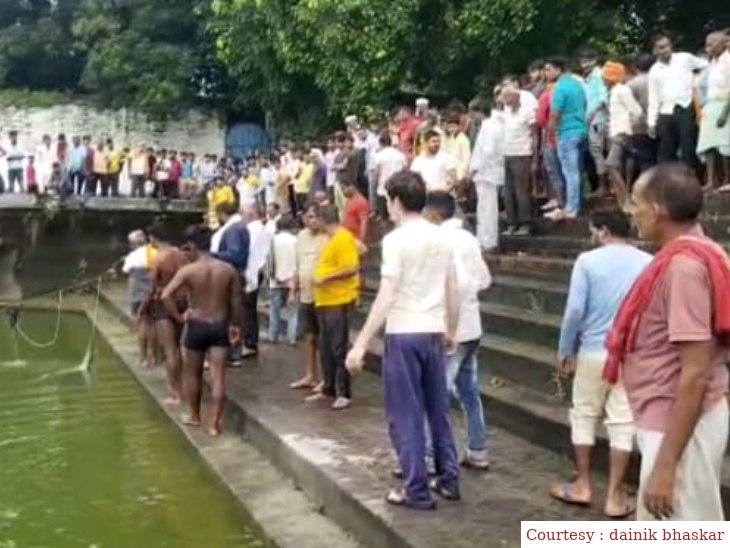 अयोध्या : स्कूल जाने के लिए निकली छात्रा की लाश तालाब से बरामद।