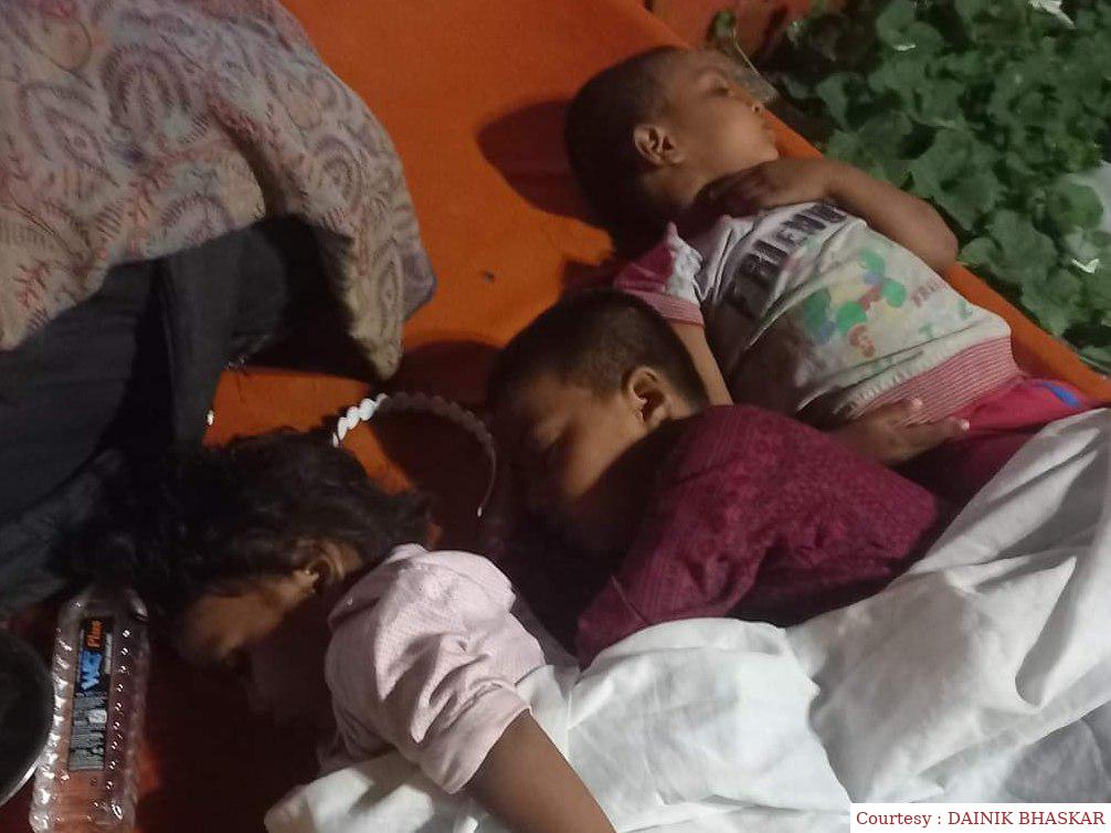 अयोध्या : बच्चों से भीख मंगवाने वाले गिरोह का खुलासा।