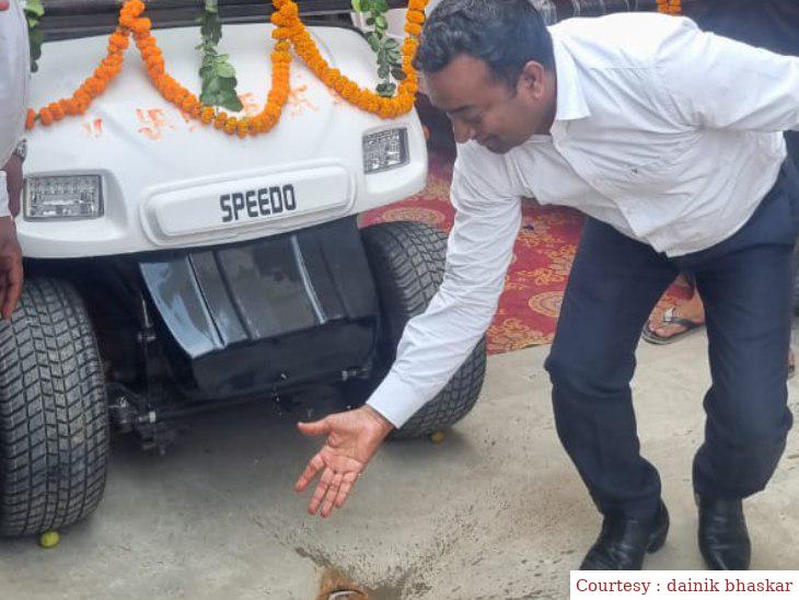 अयोध्या : इलेक्ट्रिक वाहनों से सैर कर पाएंगे पर्यटक, दीपोत्सव तक शामिल होंगे 25 वाहन।