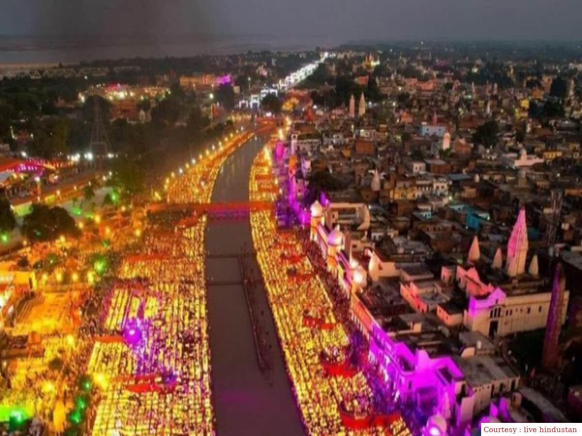 अयोध्या का नया गिनीज बुक ऑफ वर्ल्ड रिकॉर्ड।