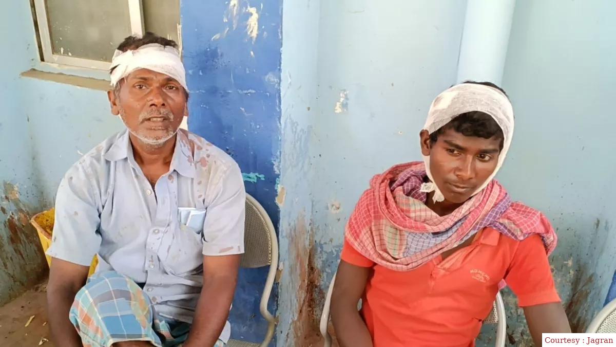 चुगली के आरोप में हमला, एक ही परिवार के 5 सदस्यों की हालत गंभीर।