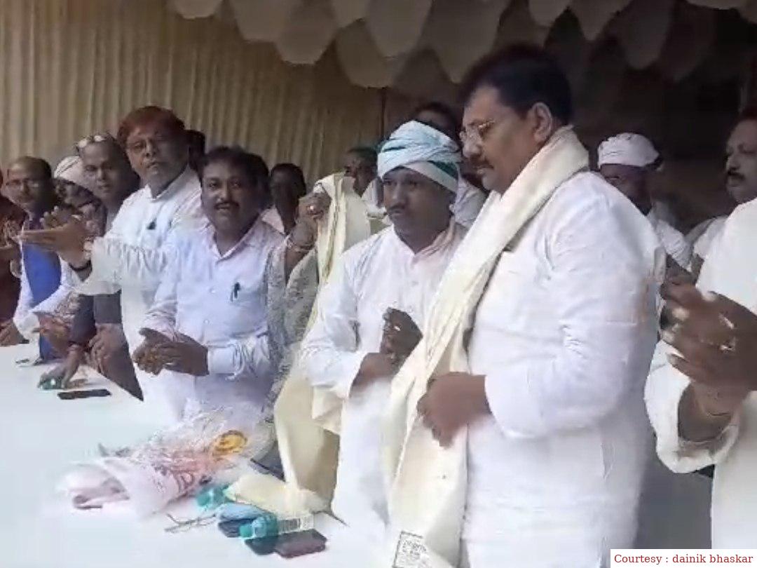 संविधान बदलना बीजेपी का उद्देश, जेडीयू प्रदेश अध्यक्ष काबड़ा आरोप।