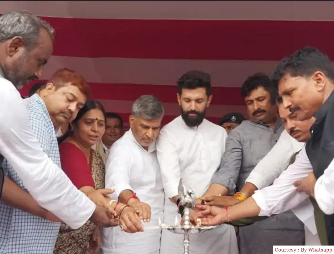 चिराग ने की हिना से मुलाकात। हिना सहाब के LJPR में जाने की चर्चा। बढ़ गई है राजद से दूरी?
