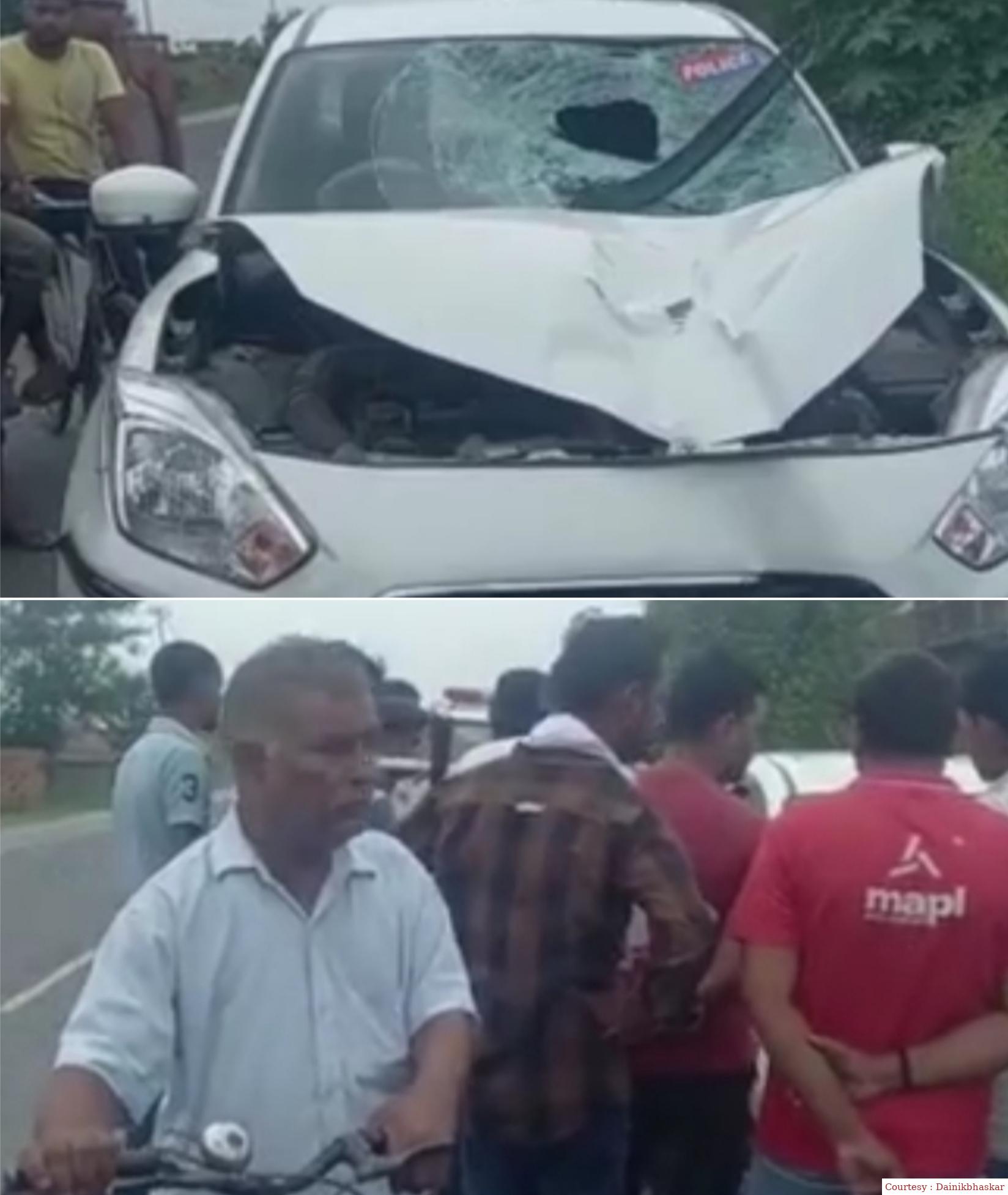 Death of home guard due to car.