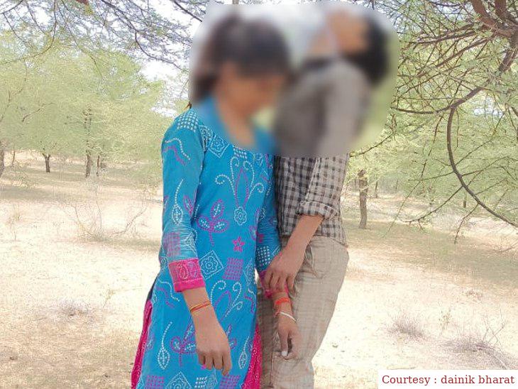 पंचायत फैसले के बाद भी मिल रहे थे नाबालिग प्रेमी युगल, पेड़ से लटकी मिली लाश।
