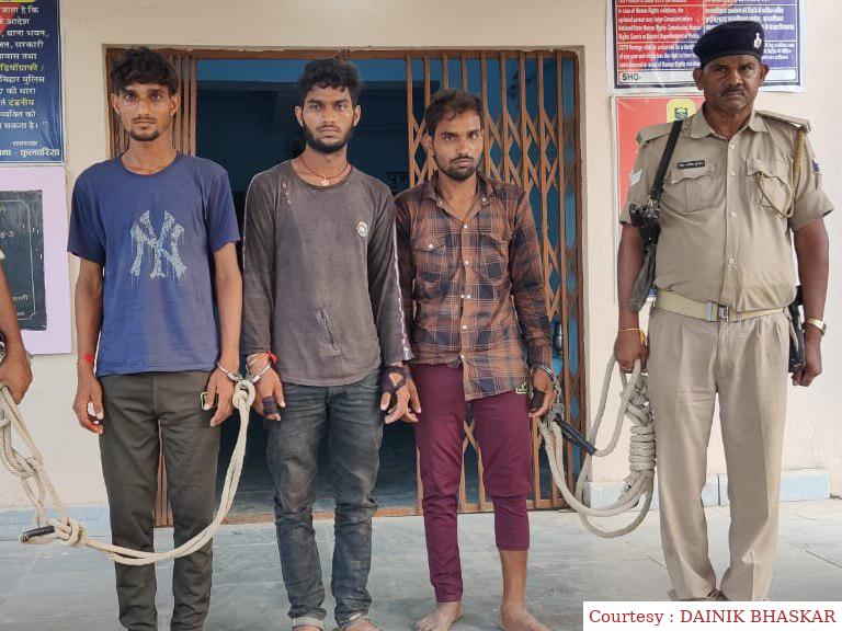 गोपालगंज : जमीन विवाद को लेकर किसान की हत्या करने वाले 4 आरोपी गिरफ्तार।