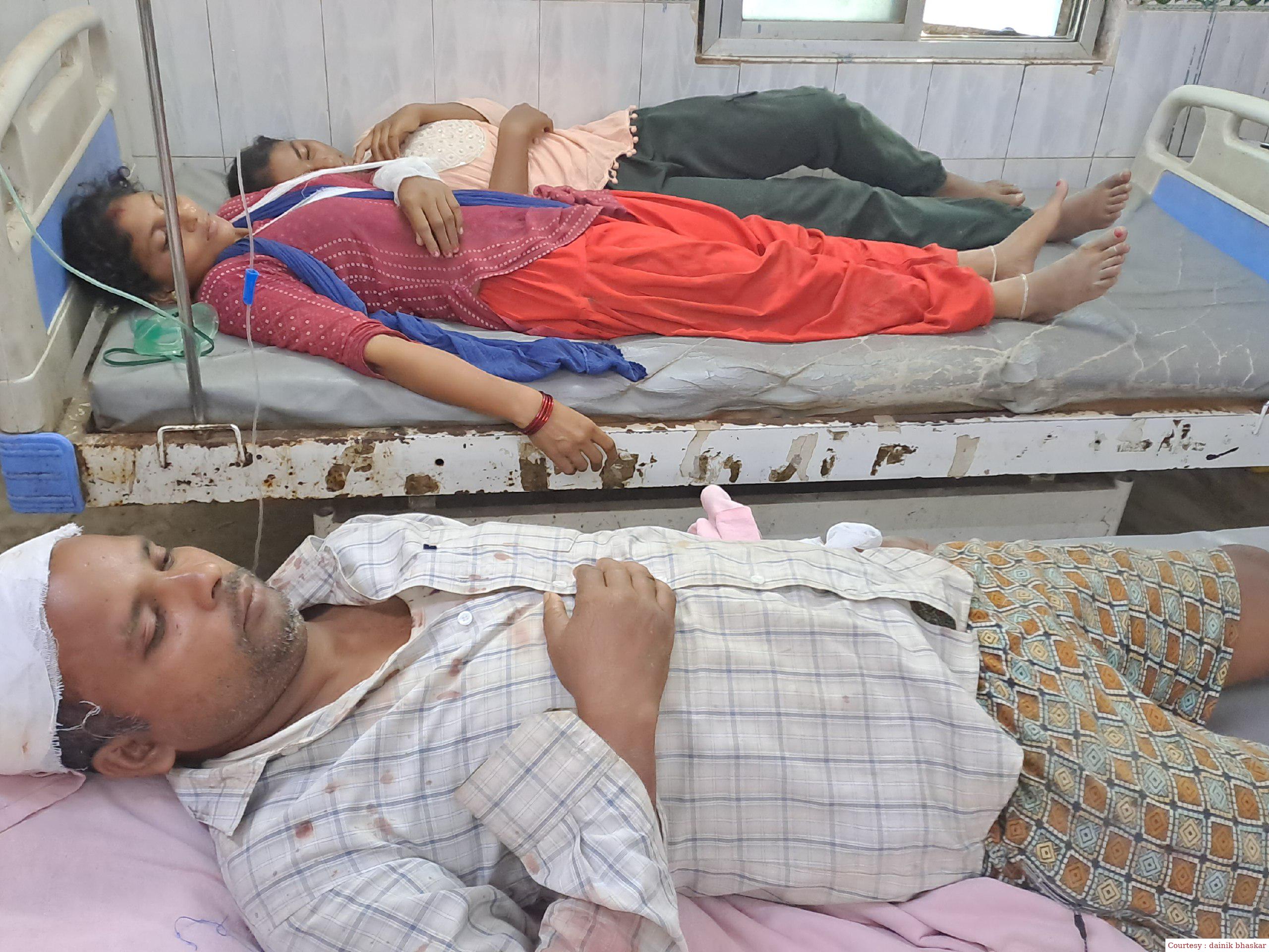 गोपालगंज : जमीन विवाद में दो पक्षों के बीच मारपीट, एक ही परिवार के तीन लोग घायल।