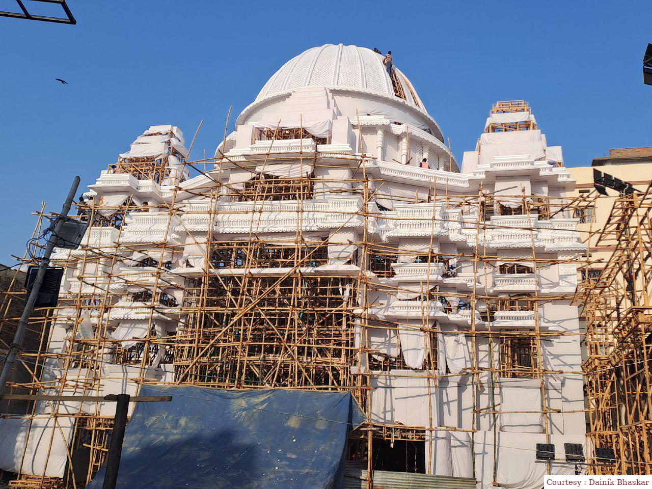 Gopalganj: Pooja Pandal to be built at a cost of 80 lakh rupees, Shruti temple will be seen.