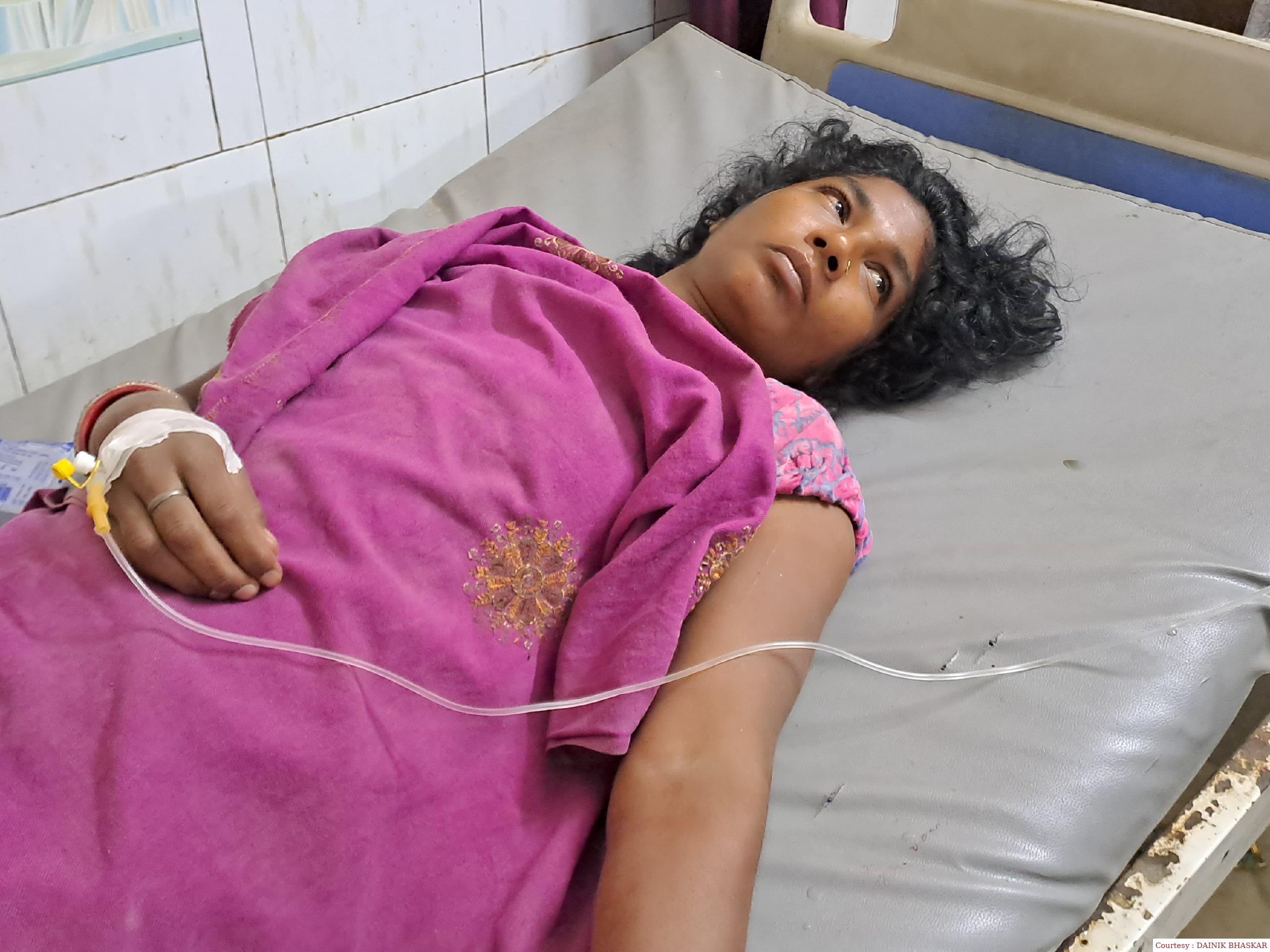 भाभी और पति के बीच अवैध संबंध, पत्नी पर चाकू से हमला कर आरोपी पति फरार।