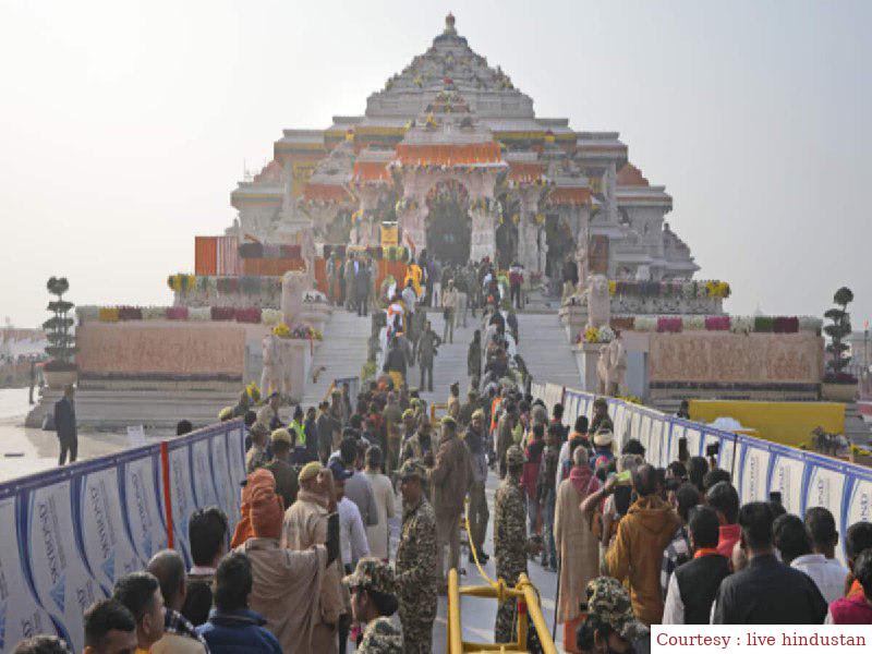 300 से ज्यादा मुस्लिमों ने किया राम लला का दर्शन।