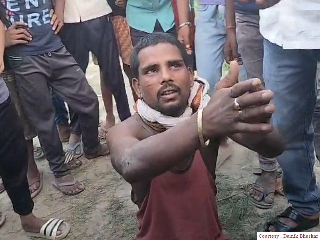 सीवान : साइकिल चोरी करते पकड़े गए चोर को ग्रामीणों ने जमकर पिटाई की।