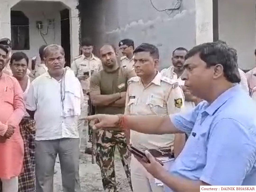सीवन : दो पक्षों के बीच विवाद के बाद,समुदाय के बीच अराजक तत्वों द्वार आग में घी डालने की कोशिश ।