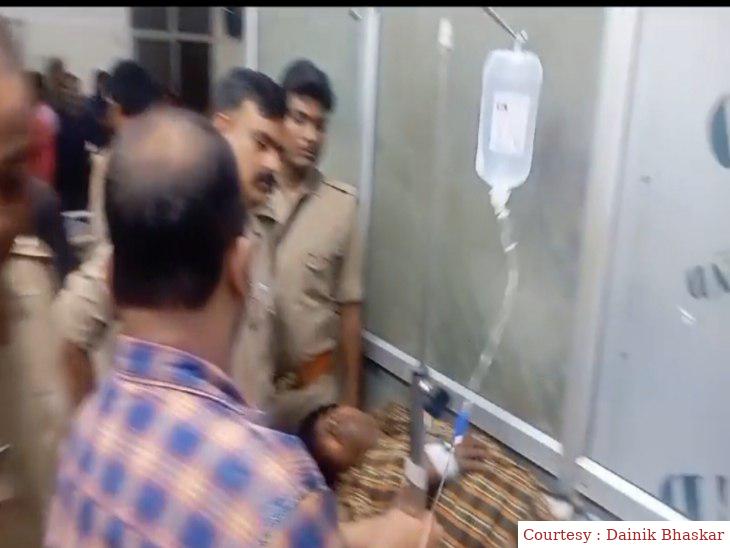 सुल्तानपुर : लुटेरों और पुलिस के बीच बड़ी मुठभेड़, एक घायल, दो आरोपी फरार।