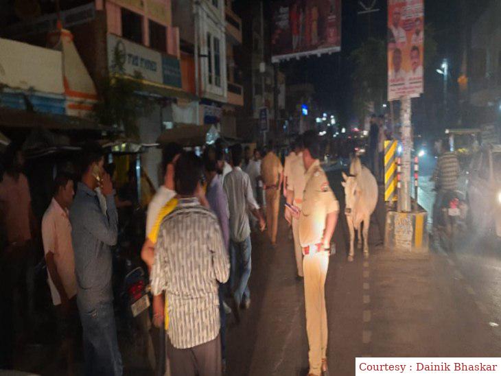 Sultanpur: Surrey mango beaten BJYM District Minister.