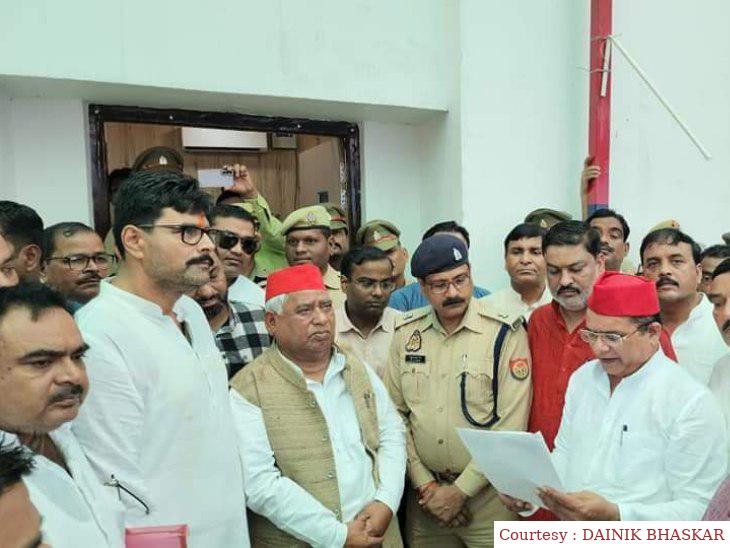 अखिलेश यादव पर टिप्पणी कारण पड़ा भारी, हनुमानगढ़ी के पुजारी राजू दास के खिलाफ तहरीर।