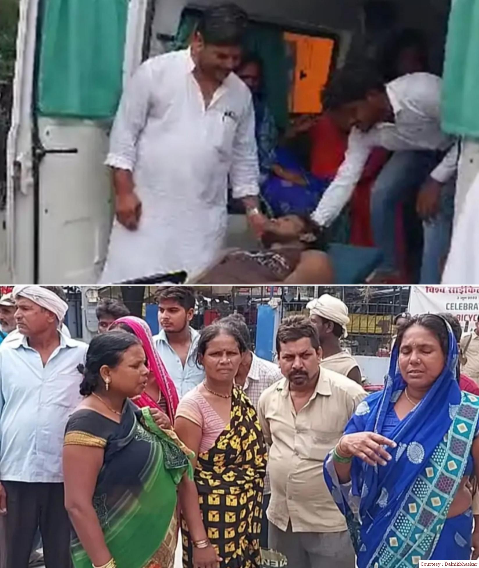 The young man accused of entering the house was beaten to death. In the injured situation, the police kept the police in the police station for 3 hours.