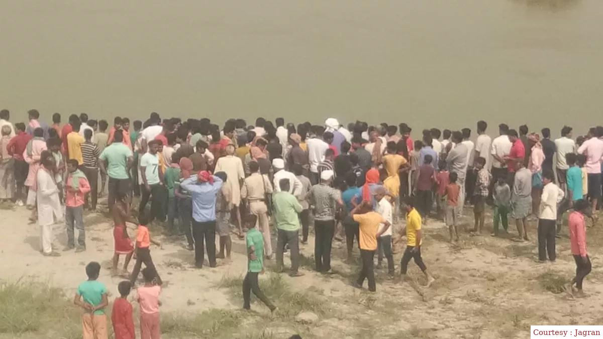 नहाने गए सलेमपुर गांव के दो युवक लापता, पुलिस की खोजबीन जारी।